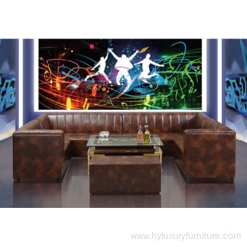 Restaurant club Furniture PU Booth corner Sofa Seating